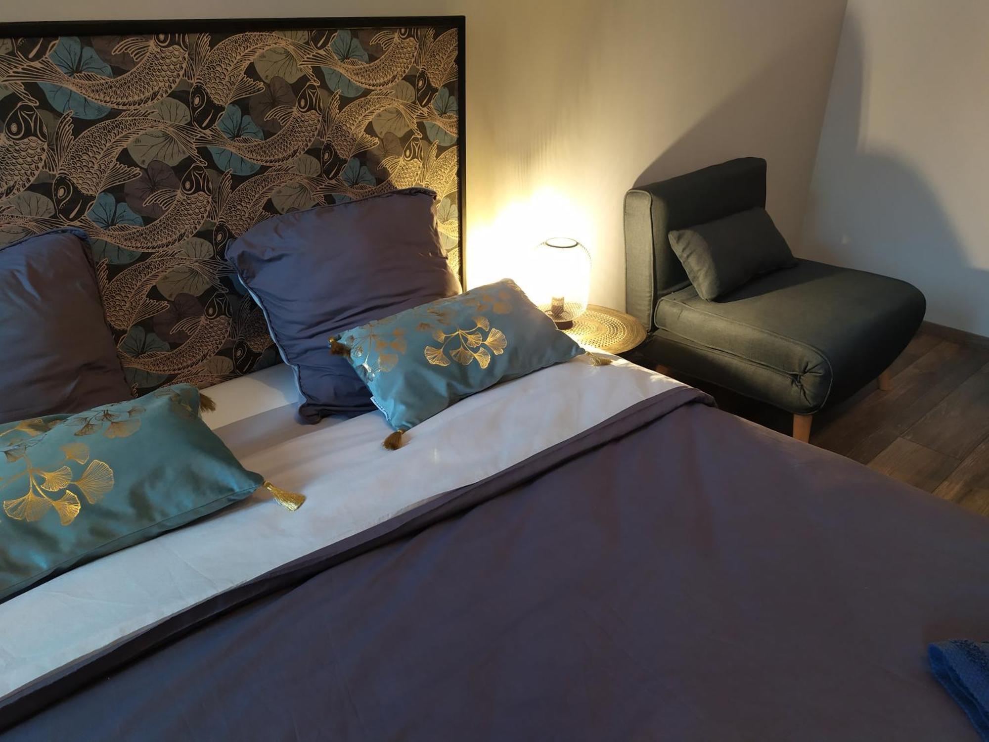 Chambres D'Hotes "Au Pied De La Bealiere" Montpezat-sous-Bauzon Pokój zdjęcie
